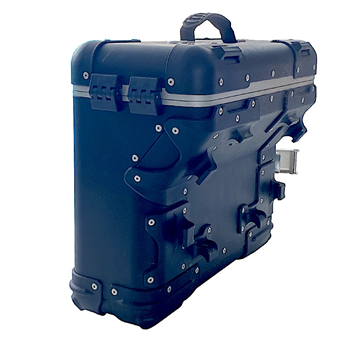 450/700/800MT Samostatné hliníkové kufry CFMOTO (cierne) - Pravy