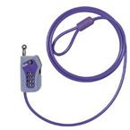 ABUS Combi 205/2000 - Loop Purp - Kabelový zámek na číselný kód