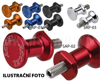 Accel SAP-01 silver rolny na zadní kyvnou vidlicí