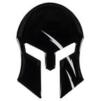 AUFKLEBER "SPARTAN" 3DMASSE: 8,5 X 6,0 cm