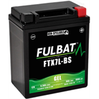 Batérie 12V, YTX7L-BS gél, 6Ah, 100A, bezúdržbová gél technológie 113x70x130 FULBAT (aktivovaná ve výrobe)