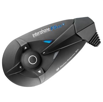 Bluetooth handsfree pro uzavřené a otevřené přilby CellularLine Interphone F5 XT