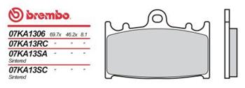 BRM 07KA13LA Brzdové desticky Brembo MOTO (predne)