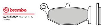 BRM 07SU32SP Brzdové desticky Brembo MOTO