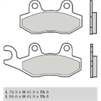 Brzdové desticky BREMBO BRM 07076XS
