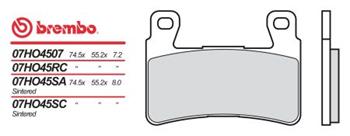 Brzdové destičky Brembo MOTO (predne)