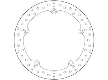 Brzdový kotouc BREMBO BRM 68B407G7