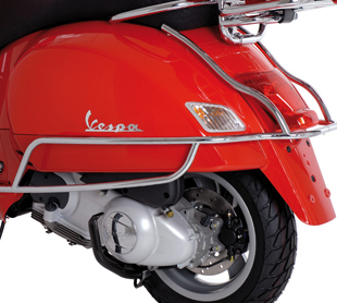 Chromovy ochranny rám na Vespa modely GTS,GTV