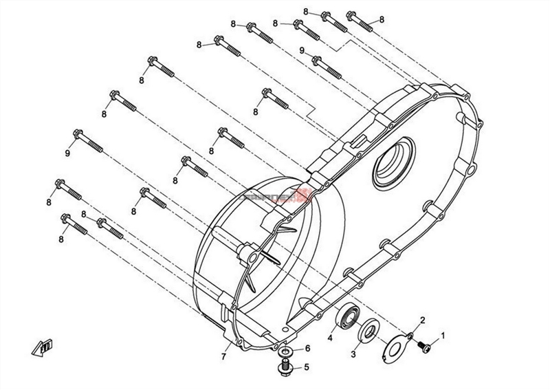 CVT kryt