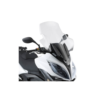 D 295ST plexi čiré Kymco Xciting R 300i-500i (09-12), vxš=885x660 mm, o 250 mm vyšší než originál