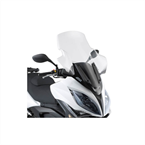 D 295ST plexi čiré Kymco Xciting R 300i-500i (09-12), vxš=885x660 mm, o 250 mm vyšší než originál