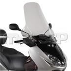 D 438ST plexi čiré Yamaha X-max 125-250 (05-09), vxš=635x695 mm, o 255 mm vyšší než originál