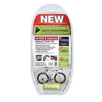 Datatag bezpečnostný a registračný systém proti krádeži pre bicykle