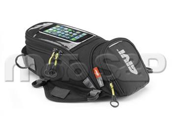 EA 106B malý tankruksak GIVI cerný, rozširitelný, magnetický, objem 6 l., (rada EASY), od 2016