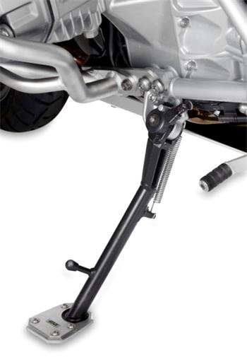 ES 5108 rozšíření bočního stojánku BMW R 1200 GS (13-14), stříbné hliníkové