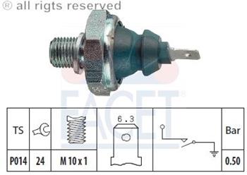 FA 7.0138 Spínač kontroly tlaku oleja