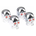 FOLIATEC VALVE CAP SKULL4 PIECES