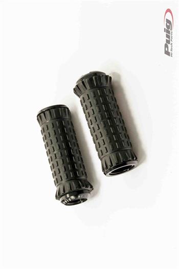 Footpegs without adapters R-FIGHTER S čierna