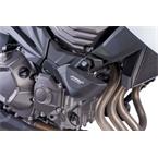 Frame sliders PRO čierny s šedou gumou