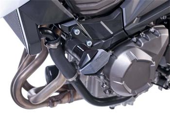 Frame sliders R12 čierny s šedou gumou