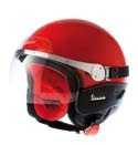 HELMET VESPA Red S