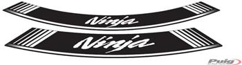 Linka na ráfik NINJA white linky na ráfik - sada 8ks