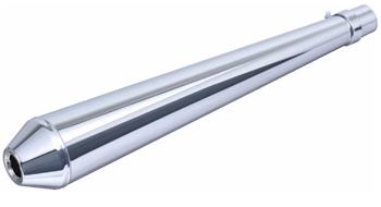 LONG UNIVERSAL EXHAUSTCHROME, 38-45 MM, NO TUEV