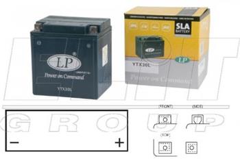 MB YTX30L Motobaterie LP AGM