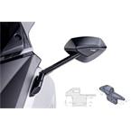 Mirror adaptor ADAPTER LEFT SIDE FOR FAIRING TMAX 12'-13 čierna to fairing