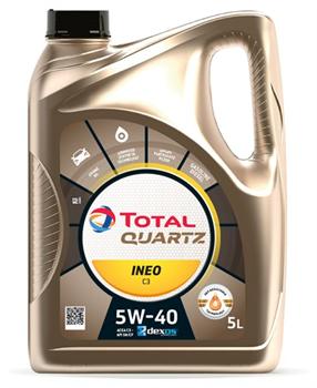 Motorový olej TOTAL QUARTZ INEO C3 5W40 5L
