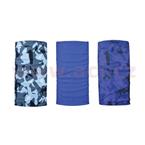 NÁKRCNÍKY COMFY HAVOC, OXFORD (MODRÁ, SADA 3 KS)