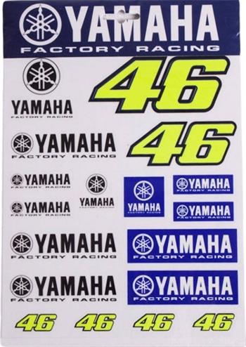Nálepky Valentino Rossi / Yamaha ,sada VR46