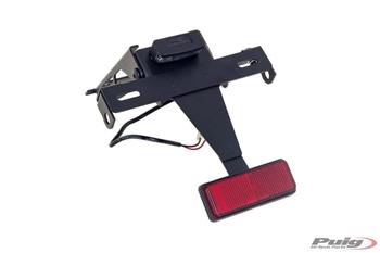 Nastaviteľný držiak ŠPZ čierna