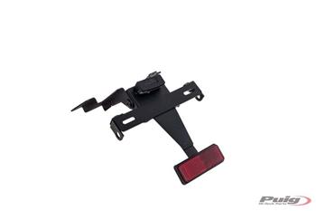 Nastaviteľný držiak ŠPZ čierna