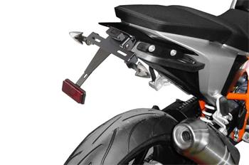 Nastaviteľný držiak ŠPZ čierna