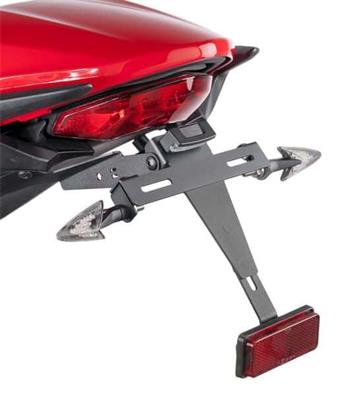 Nastaviteľný držiak ŠPZ čierna