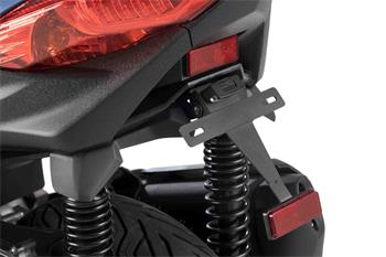 Nastaviteľný držiak ŠPZ čierna