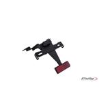 Nastaviteľný držiak ŠPZ čierna