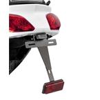 Nastaviteľný držiak ŠPZ čierna