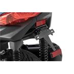 Nastaviteľný držiak ŠPZ čierna