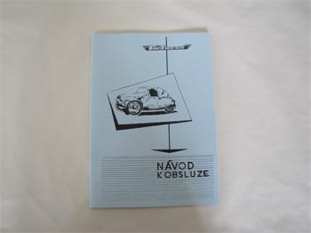 Návod na obsluhu, A4, 17 str. - Trojkolesový Velorex 16/350