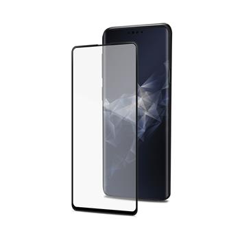 Ochranné tvrdené sklo CELLY 3D Glass pre Samsung Galaxy S10 +, cierne (sklo do hrán displeja, anti blue-ray)