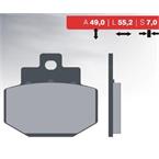 Organic brake pads 35 BRENTA FT3024  