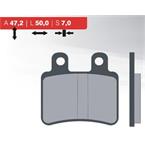 Organic brake pads 37 BRENTA FT3048  