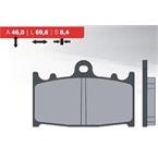 Organic brake pads 57 BRENTA FT3062  