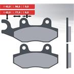 Organic brake pads 94 BRENTA FT3070 - 9mm thick  