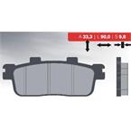 Organic brake pads V BRENTA FT3103  