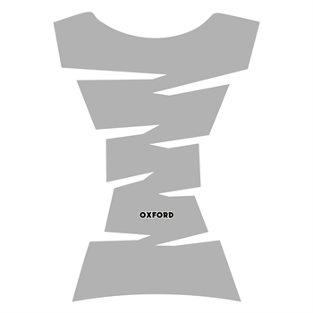 OXFORD NALEPKA NA NADRZ JAGGED SIVA