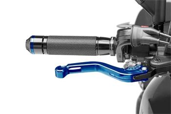 Páčka brzdy bez adaptéra krátke modro/strieborný