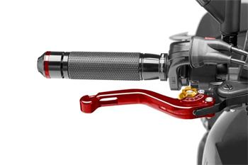 Páčka brzdy bez adaptéra krátke red/gold